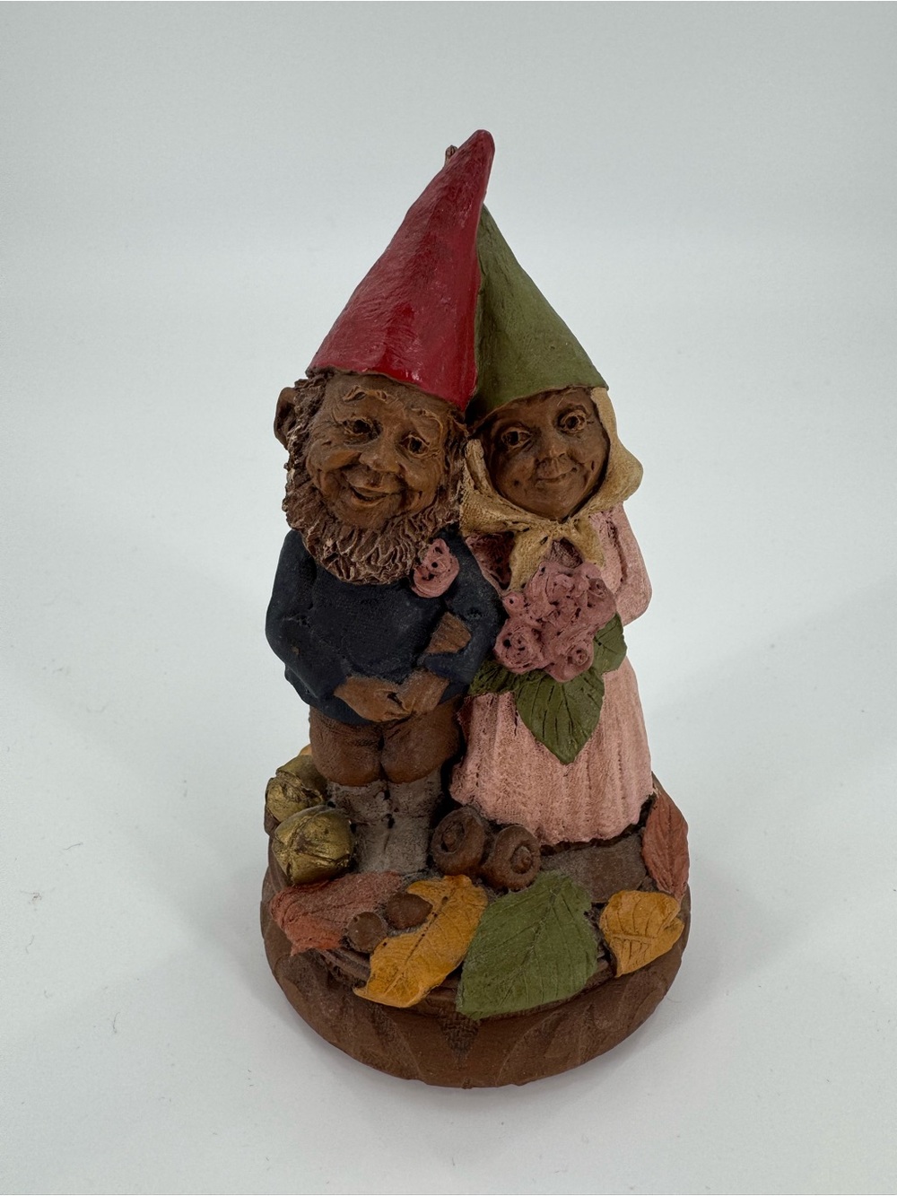 Tom Clark Gnome Bride and Groom Figurine 1987 Cairn Studio Vintage Wedding